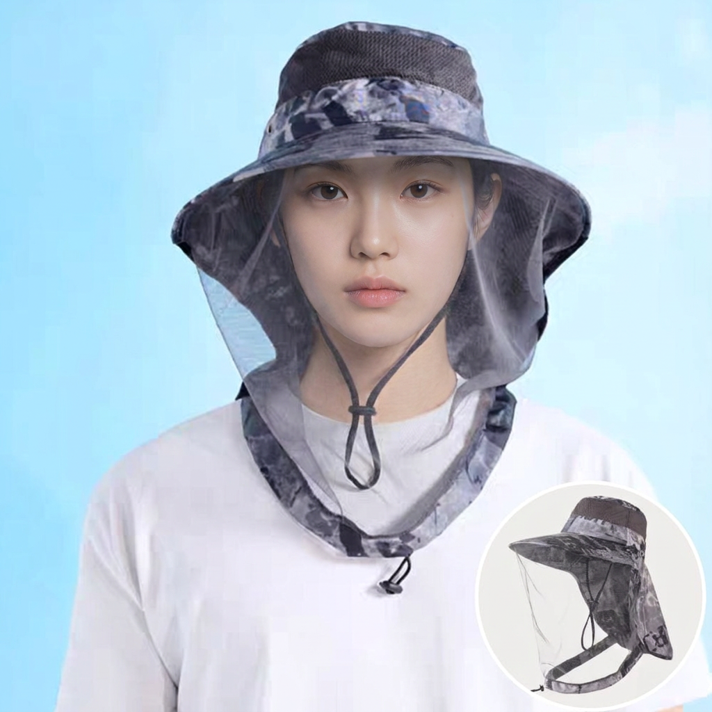 벌망 모자, 그린