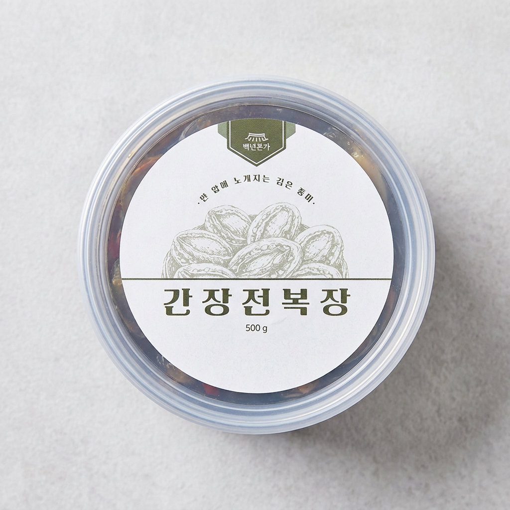 백년본가 간장 전복장, 500g, 1개 토스쇼핑 특가