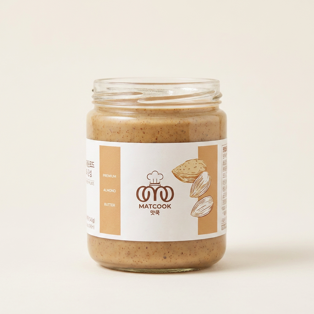 맛쿡아몬드스프레드 스무스, 400g, 1개