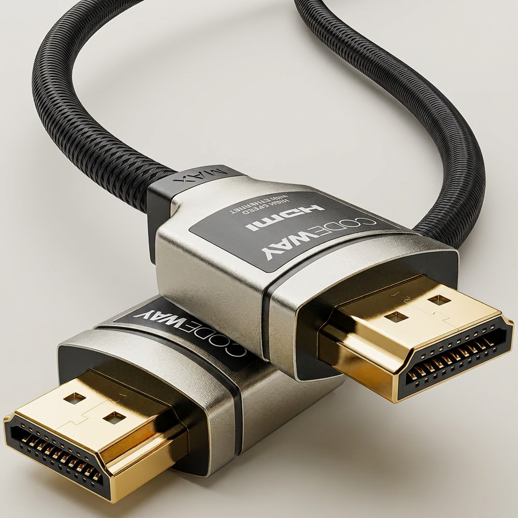 블랙파이 2.1 HDMI 케이블, 8K UHD, 60Hz, 듀얼 모니터, 5m, 1개
