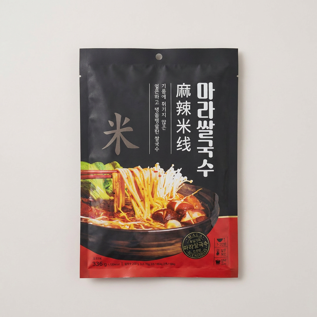 식다락 마라쌀국수, 336g, 4개