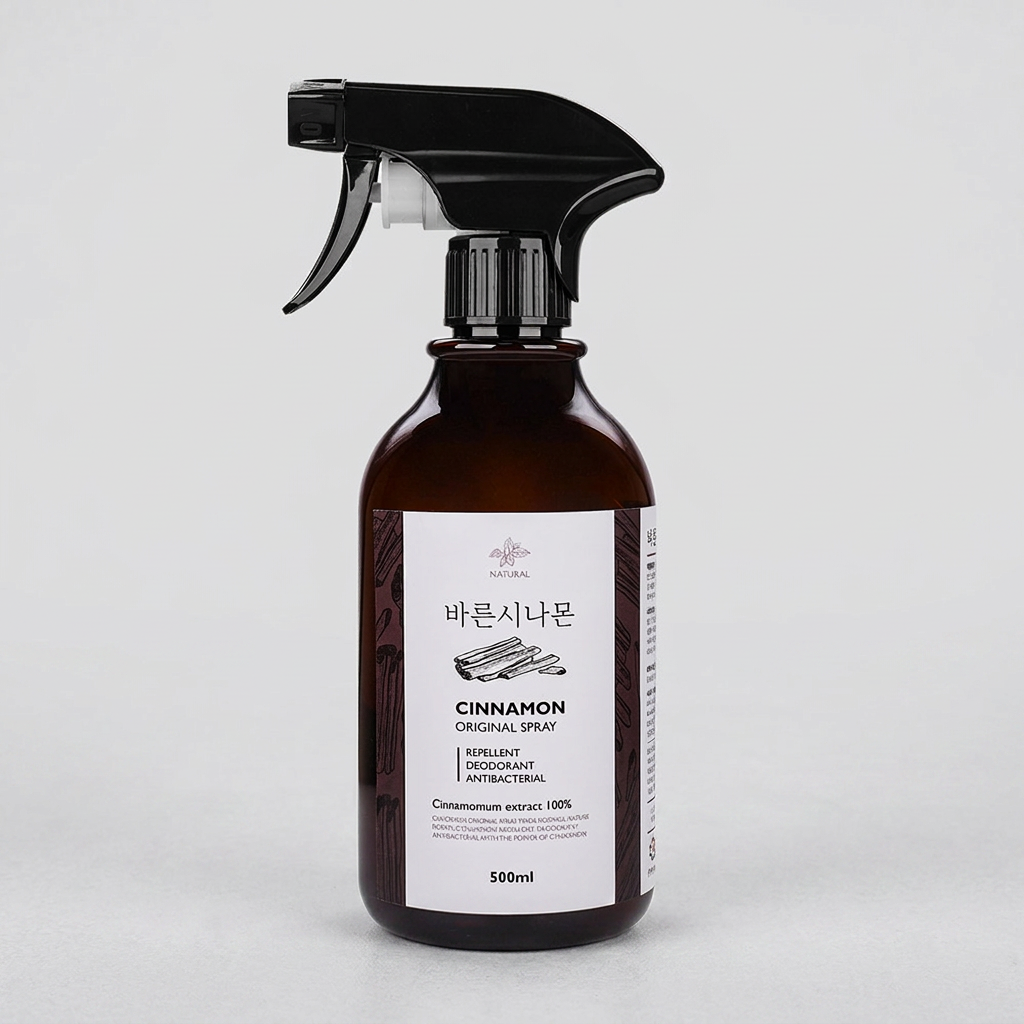 바른 시나몬 피톤치드 계피 버그 퇴치 스프레이, 500ml, 1개