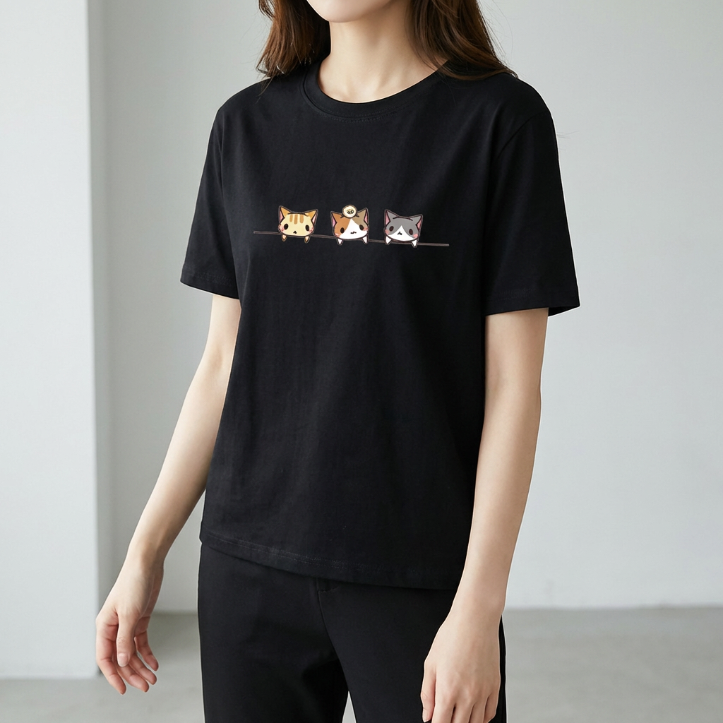 오원 고양이 반팔티, 검정 1장 + 흰색 1장, 2장 가격 추이 오원 고양이 반팔티, 검정 1장 + 흰색 1장, 2장 - 최저가 9,990원
