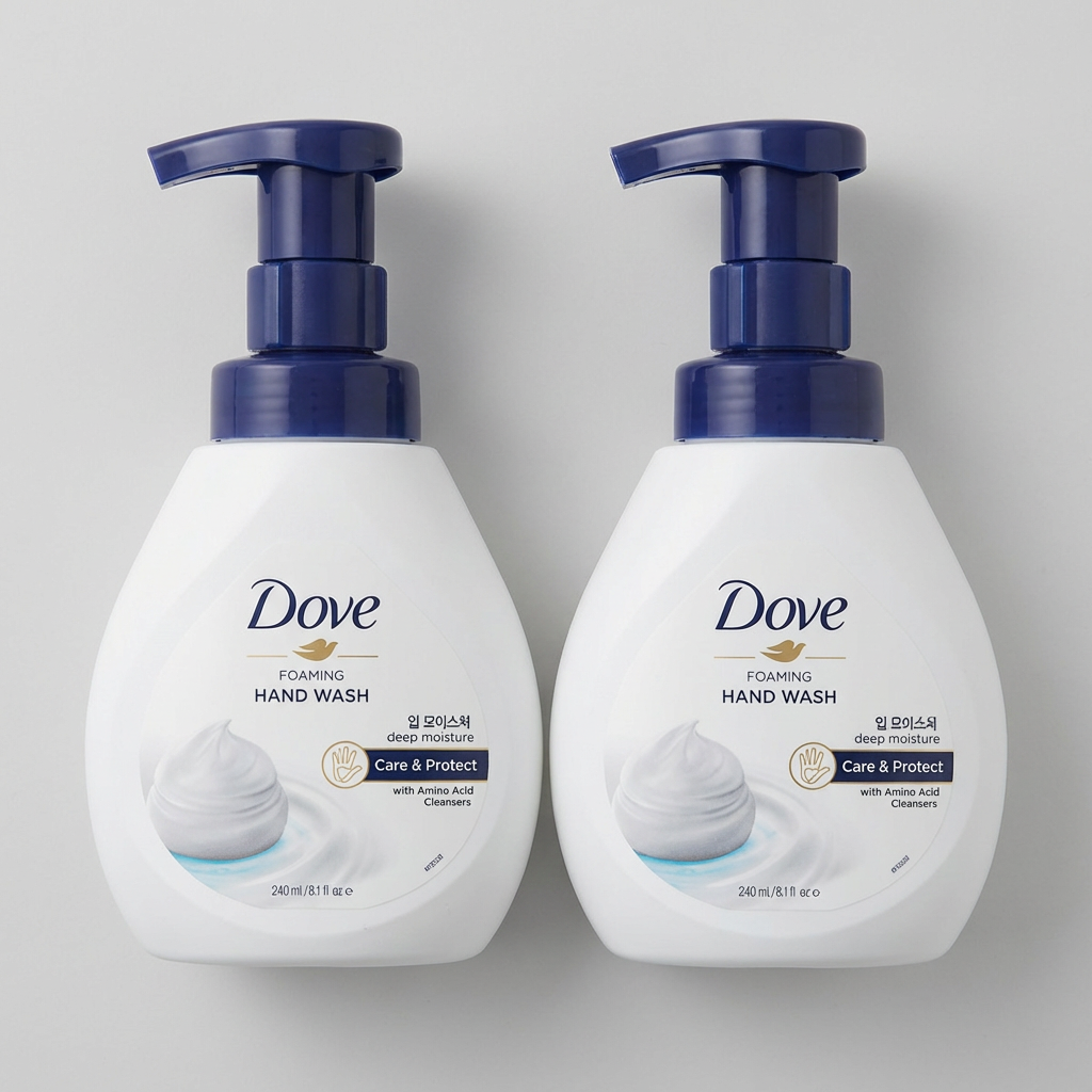 도브 포밍 핸드워시 본품, 딥 모이스처, 240ml, 2개
