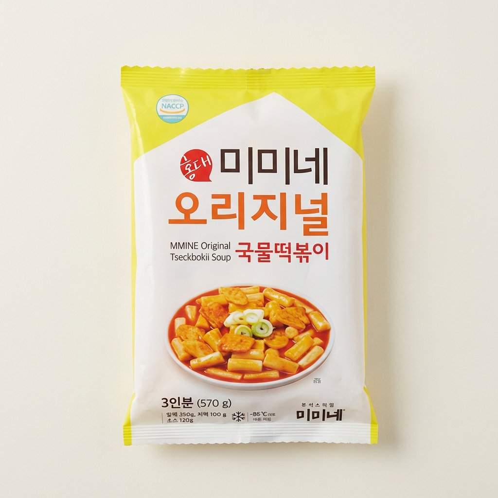 미미네 오리지널 국물떡볶이, 570g, 10개