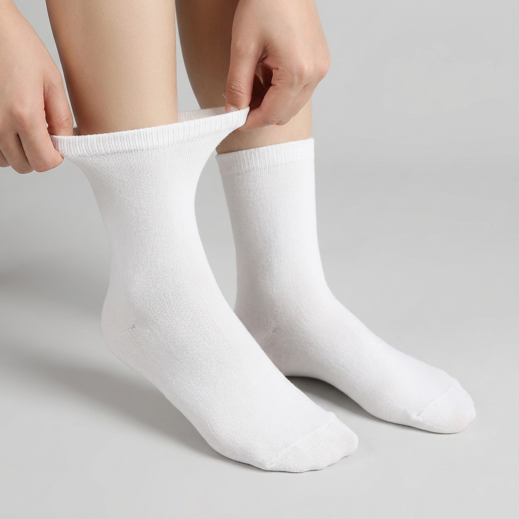 두발로 노밴드 무압박 중목 양말, 색상혼합, 남성용, 8켤레 토스쇼핑 특가