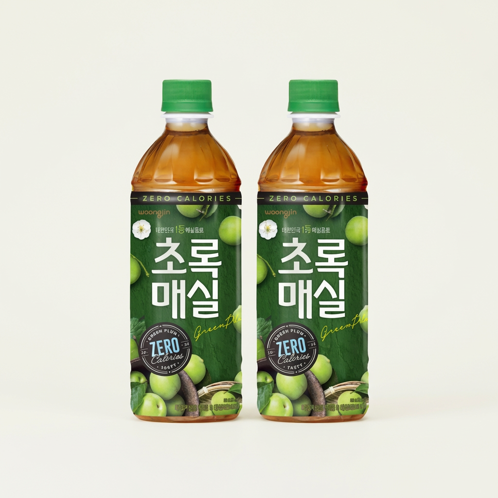 초록매실 제로, 500ml, 24개