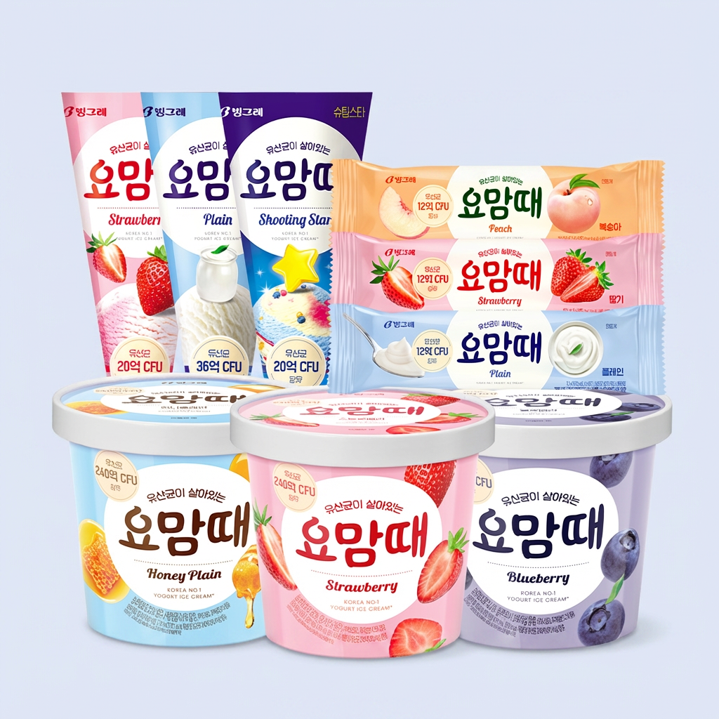 빙그레 요맘때 아이스크림 총 27입 모음, 1세트