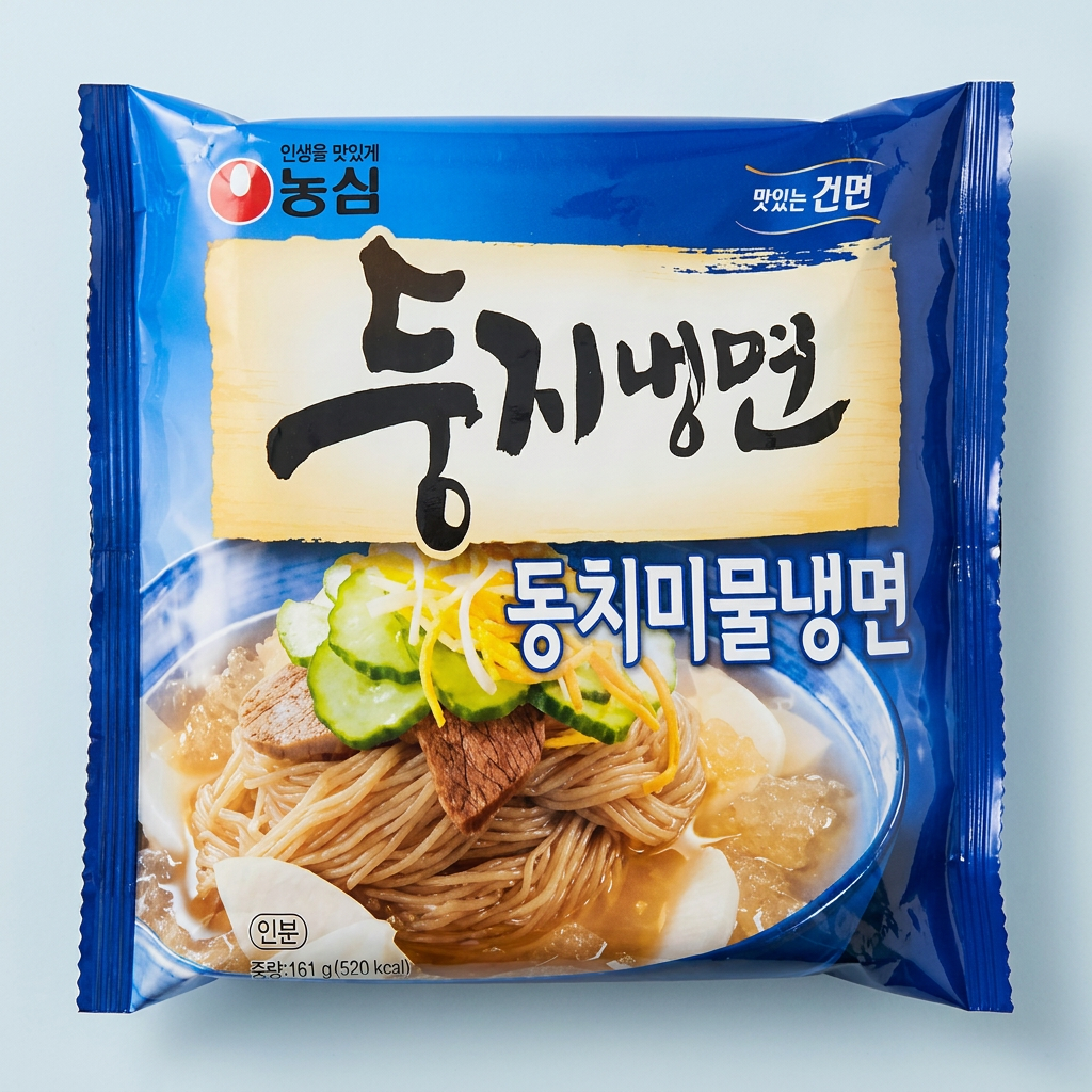 농심 둥지냉면, 161g, 10개