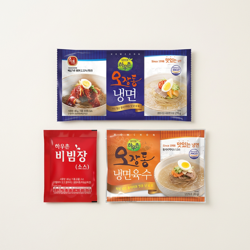 교동 오장동 반반 냉면 10인분, 2세트