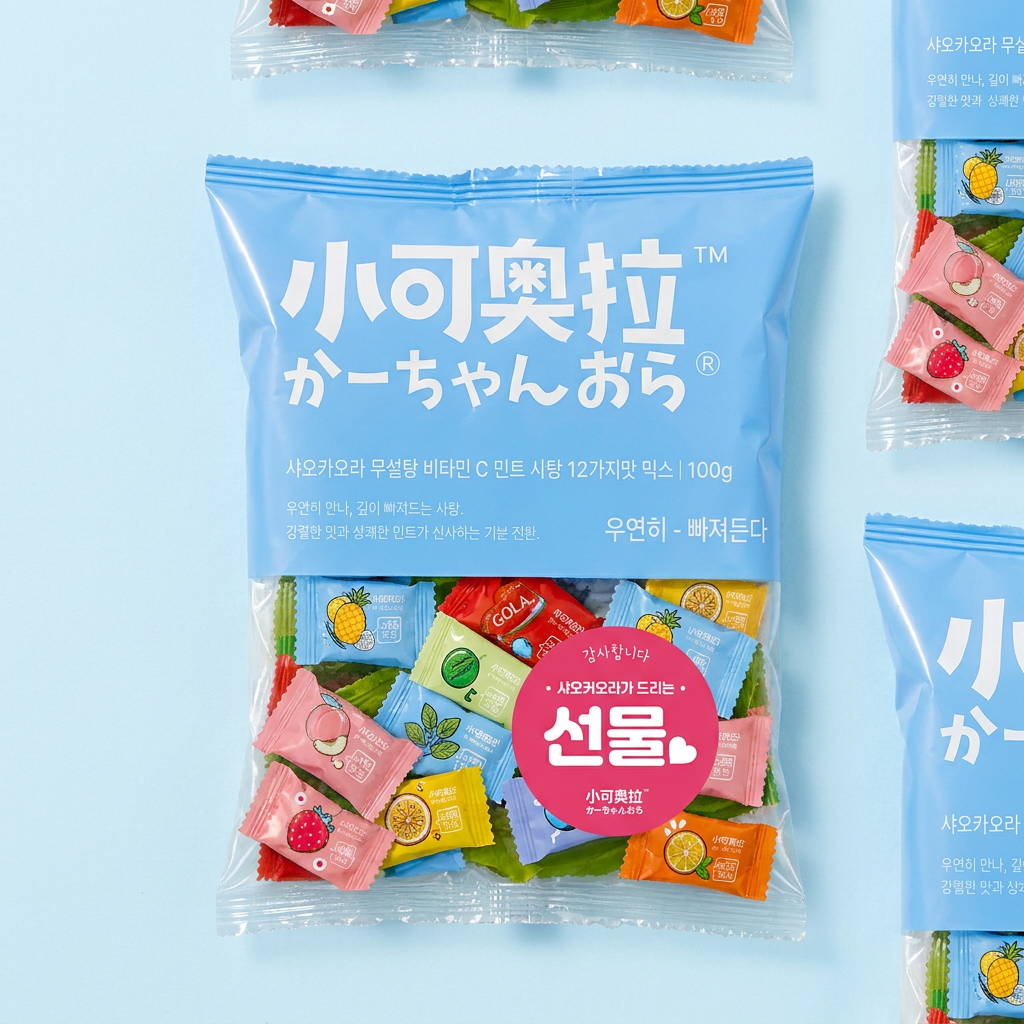 샤오커오라 비타민C 종합사탕, 100g, 11개