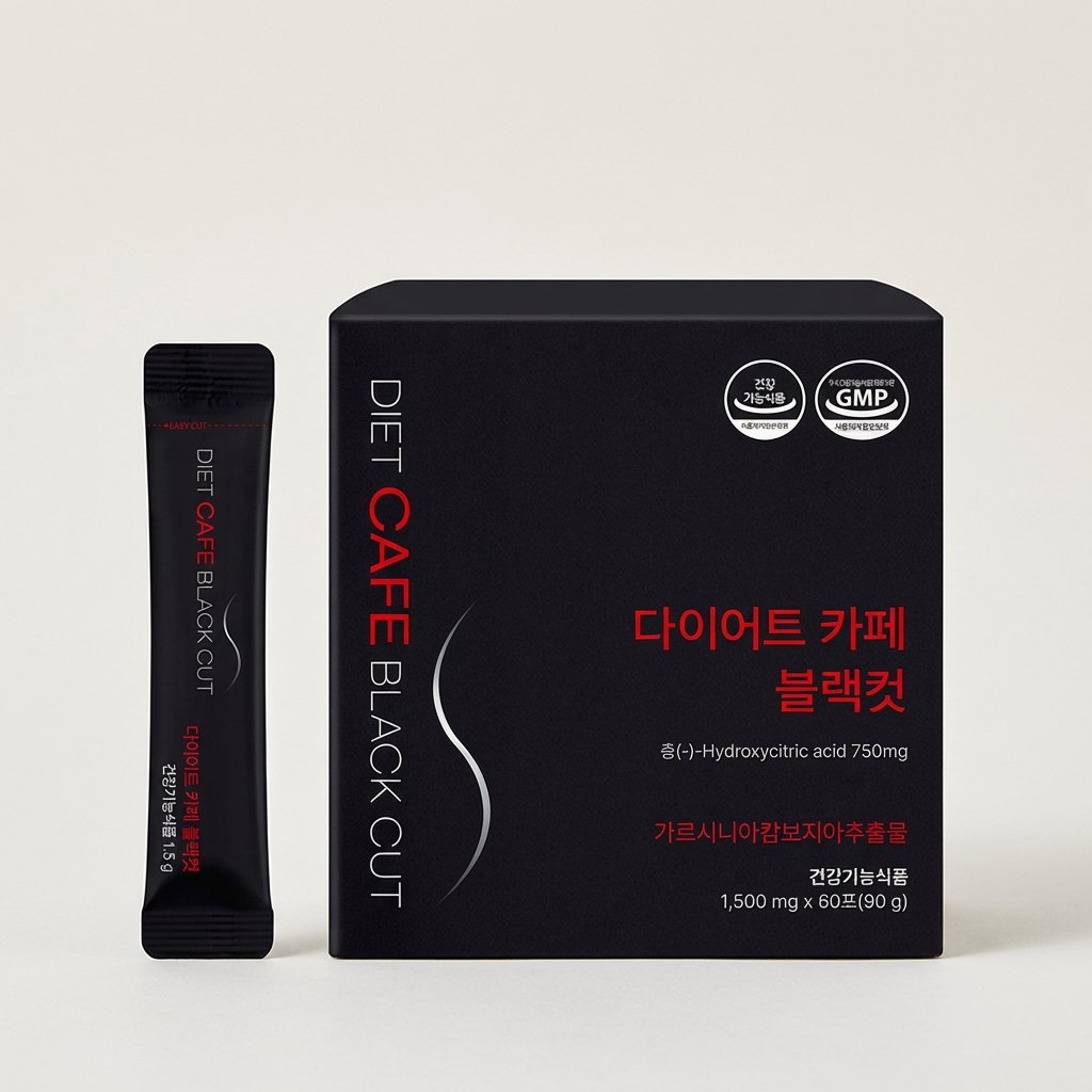 올바른 다이어트 블랙컷 커피맛, 60포, 3박스