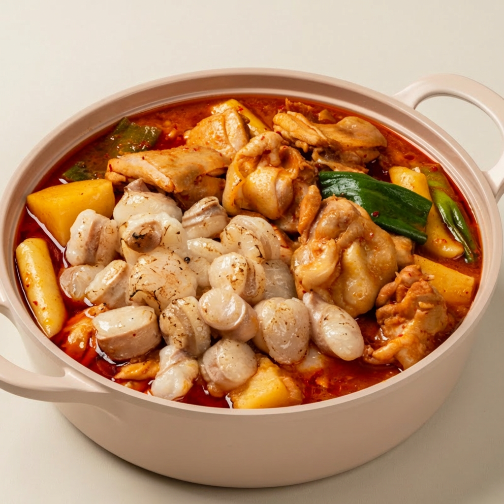 프로즌 원팩 곱도리탕, 590g, 4개
