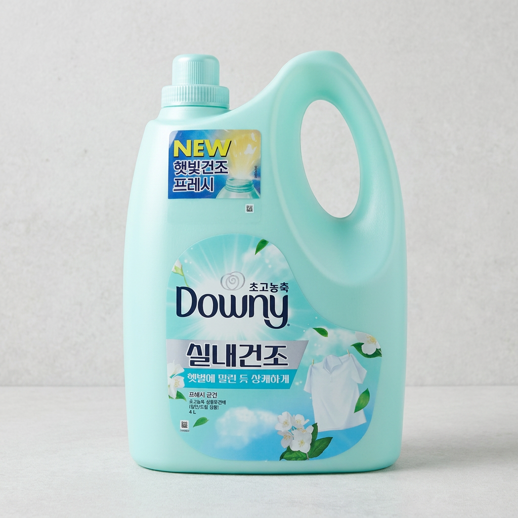 다우니 실내건조 섬유유연제, 4L, 1개