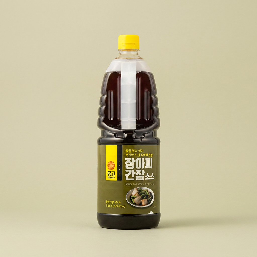 몽고식품 몽고 장아찌 간장 소스, 1.8L, 2개