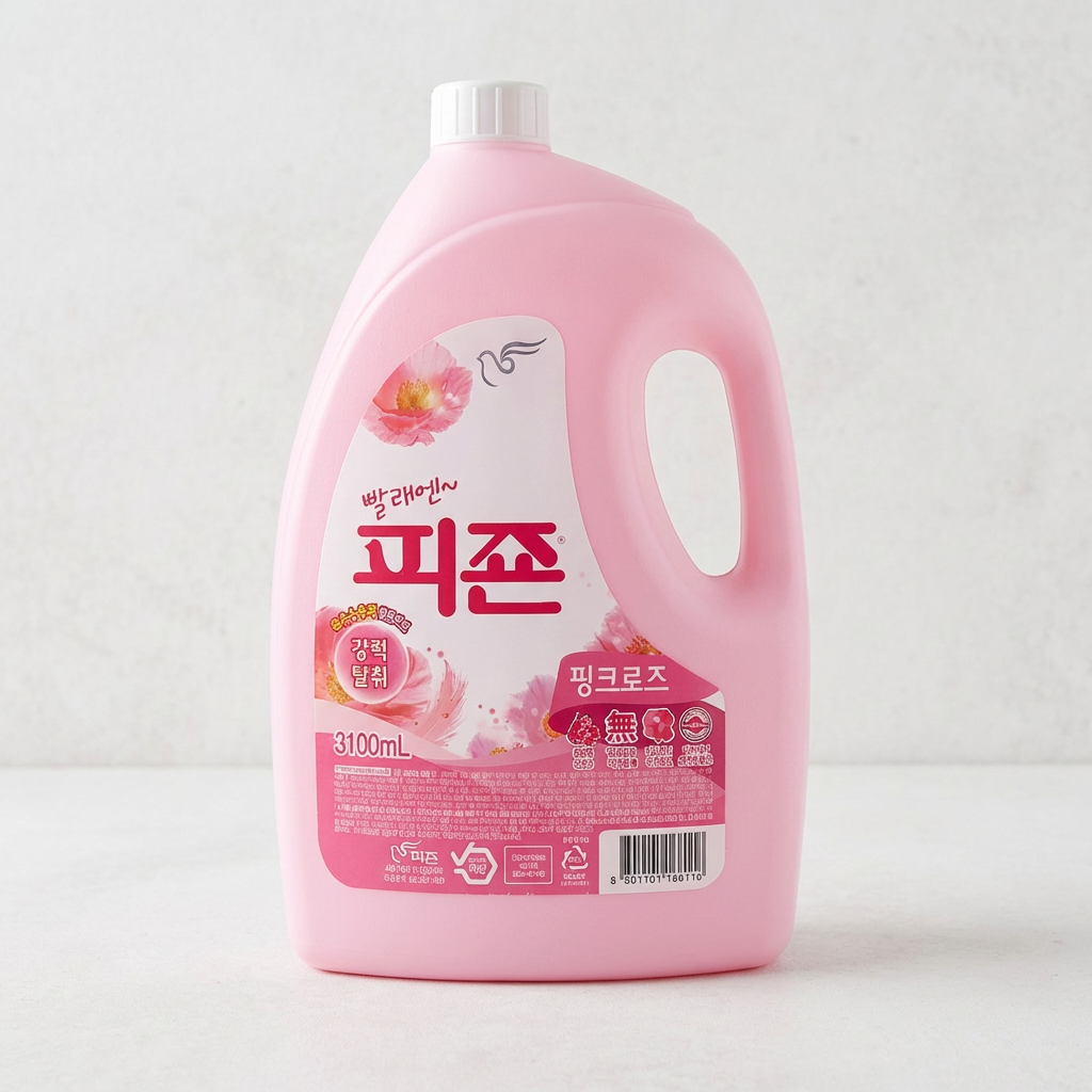 피죤 핑크 로즈 섬유유연제, 3.1L, 3개