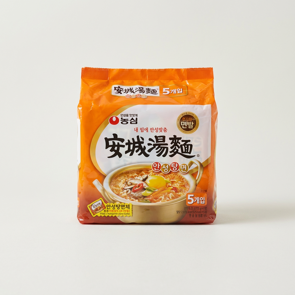 농심 안성탕면, 125g, 20개