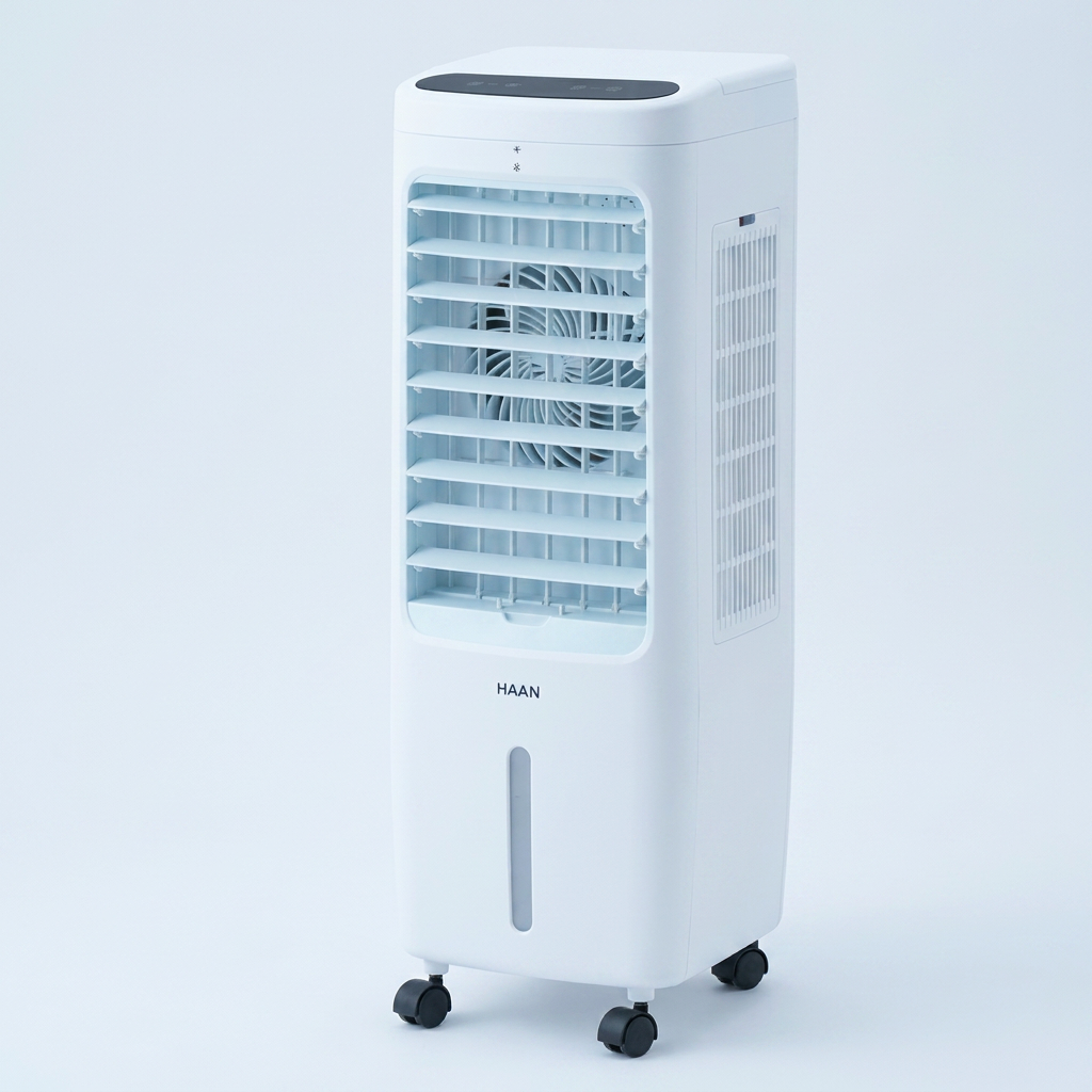 한경희 리모컨 전자식 3면필터 파워 냉풍기 HA-L1600, 7L