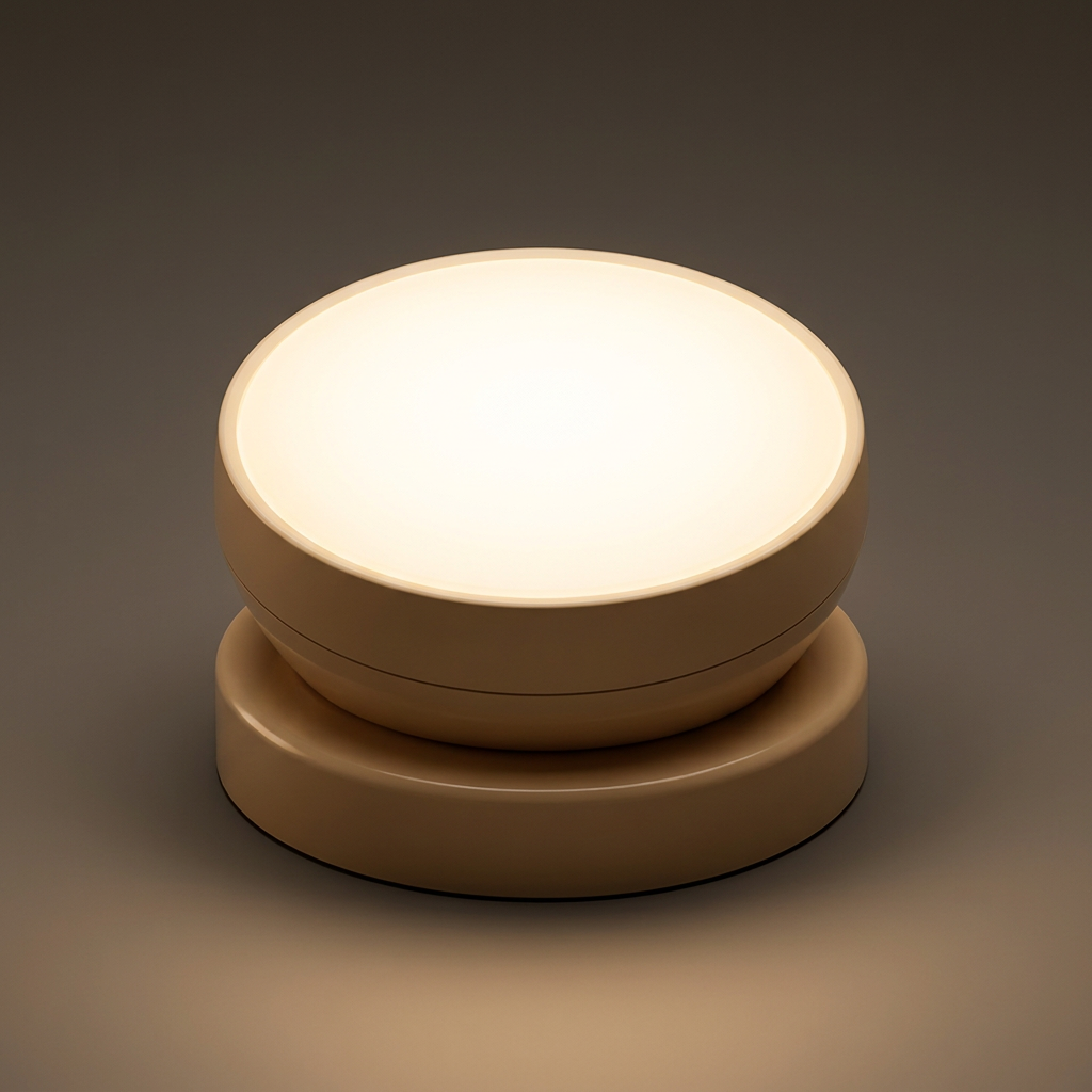 세이헬로 360도 인체감지 LED 센서등 자동점등 절전형 계단 현관 복도용, 옐로우라이트, 1개