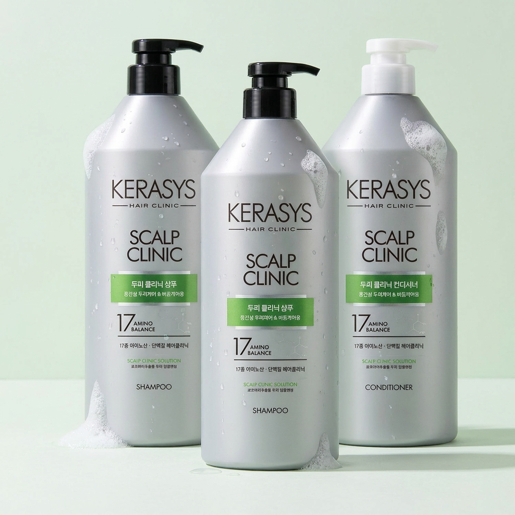 케라시스 두피 클리닉 단백질 컨디셔너, 980ml, 3개