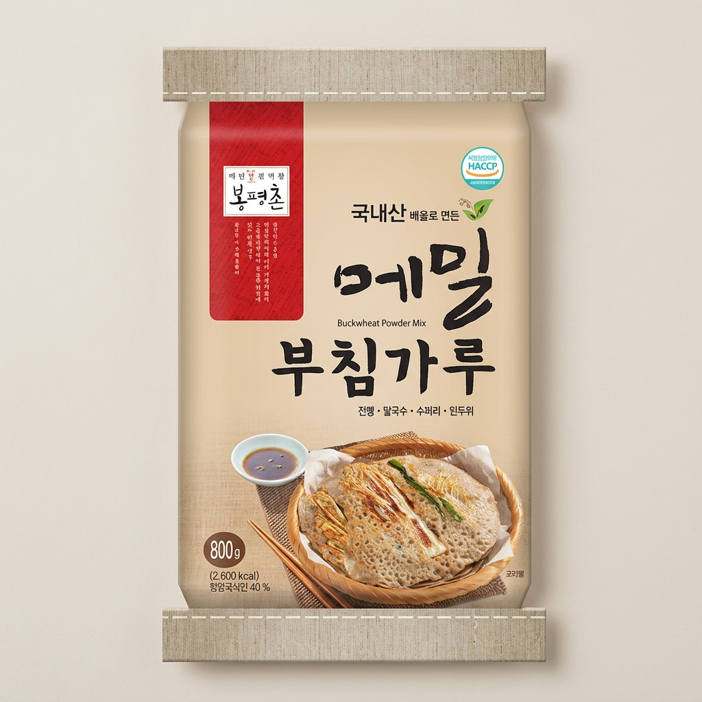봉평촌 메밀부침가루, 800g, 1개