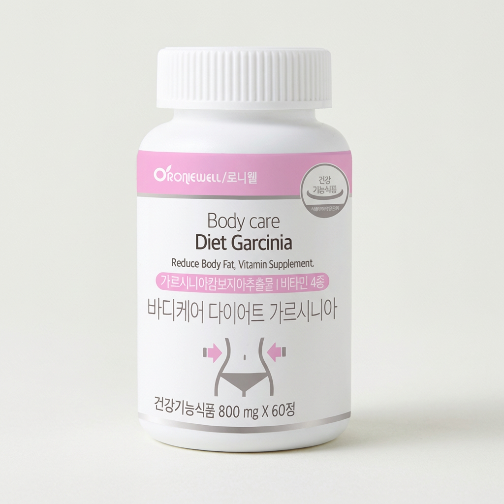 로니웰 바디케어 다이어트 가르시니아, 60정, 1병
