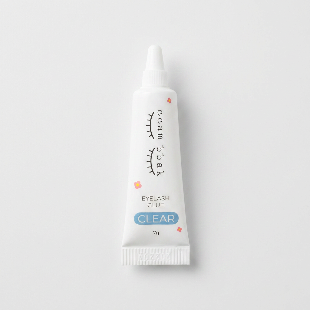 깜빡 속눈썹 접착제, 투명, 7g, 1개