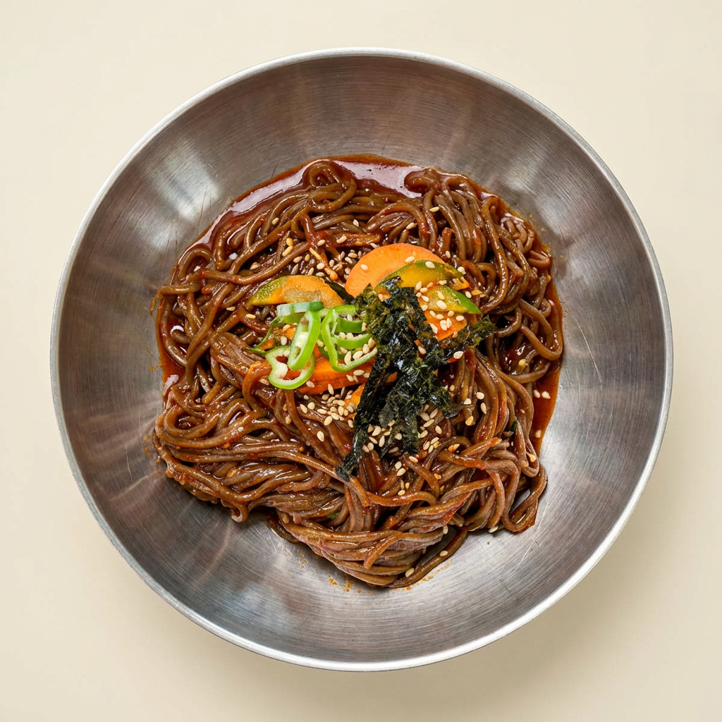 군산 메밀 소바 비빔, 7인분, 200g, 1개