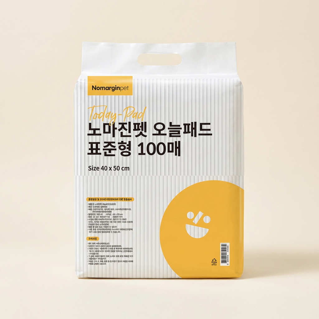 노마진펫 오늘패드, 표준형, 100매, 4개