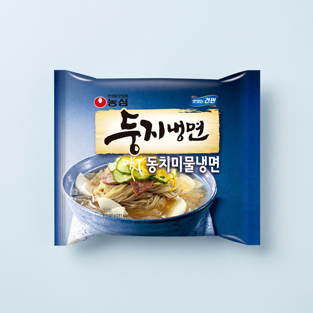 둥지냉면, 동치미물냉면, 161g, 4개