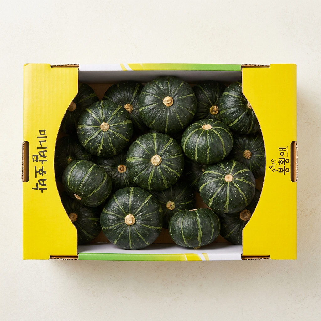 철이네 제주 밤호박, 특품 로얄과, 1.5kg, 1박스