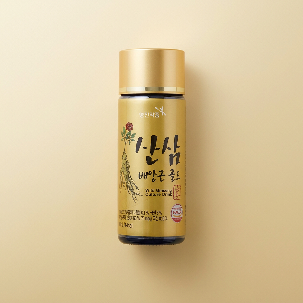 영진약품 산삼배양근 골드, 100ml, 20병
