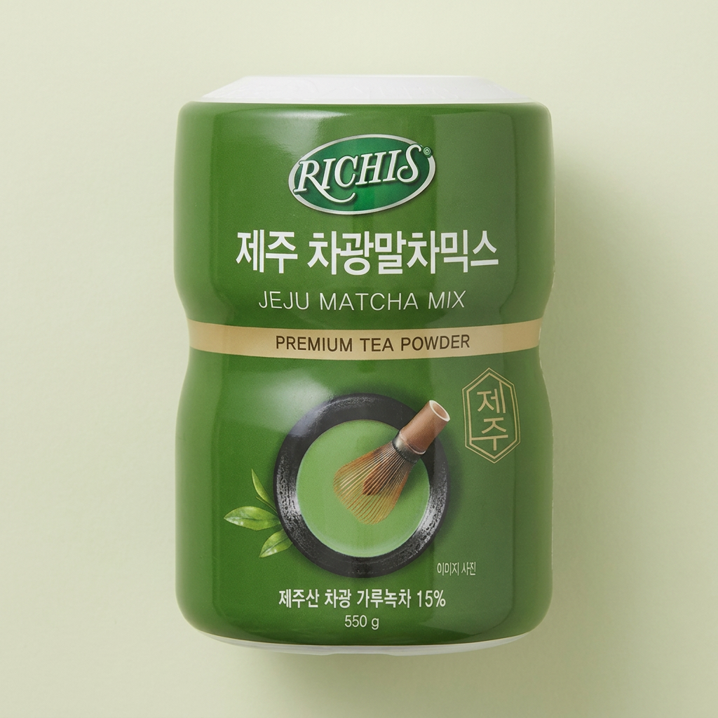 리치스 제주 차광말차믹스, 550g, 1개