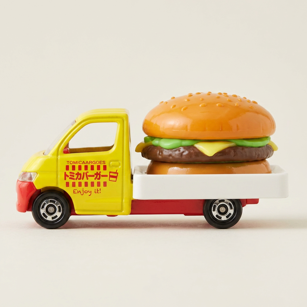 토미카 Toyota Town Ace Hamburger Car, 기본, 1개, 상세참조
