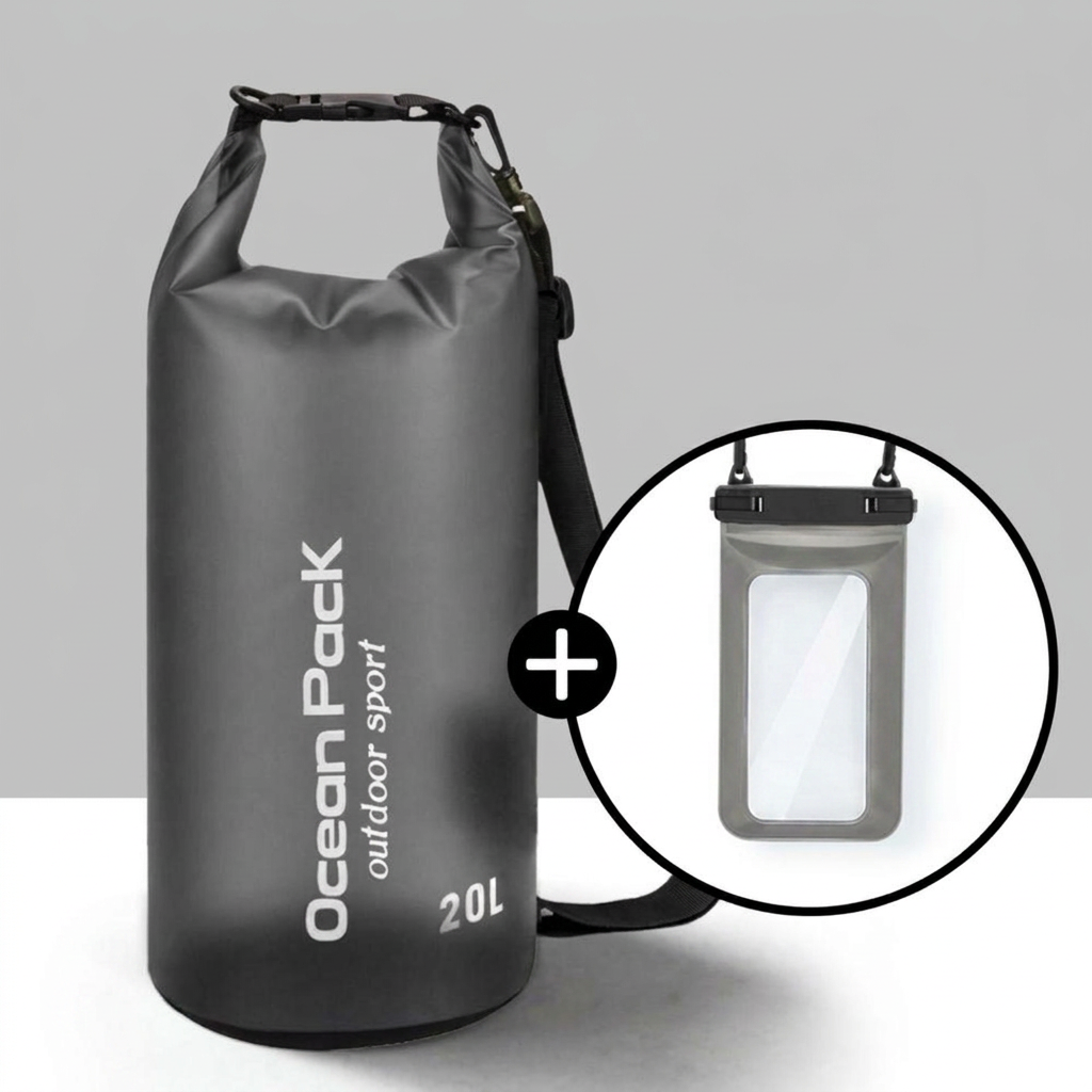 후하다 방수가방 방수팩, 화이트, 20L, 1개