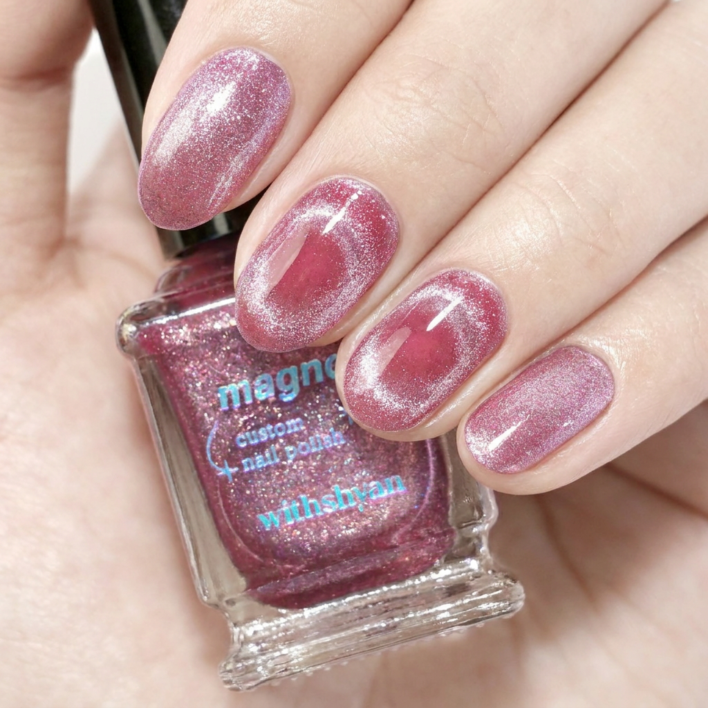 위드샨 커스텀 마그네틱 네일 폴리쉬, 03 하트노트, 9ml, 1개