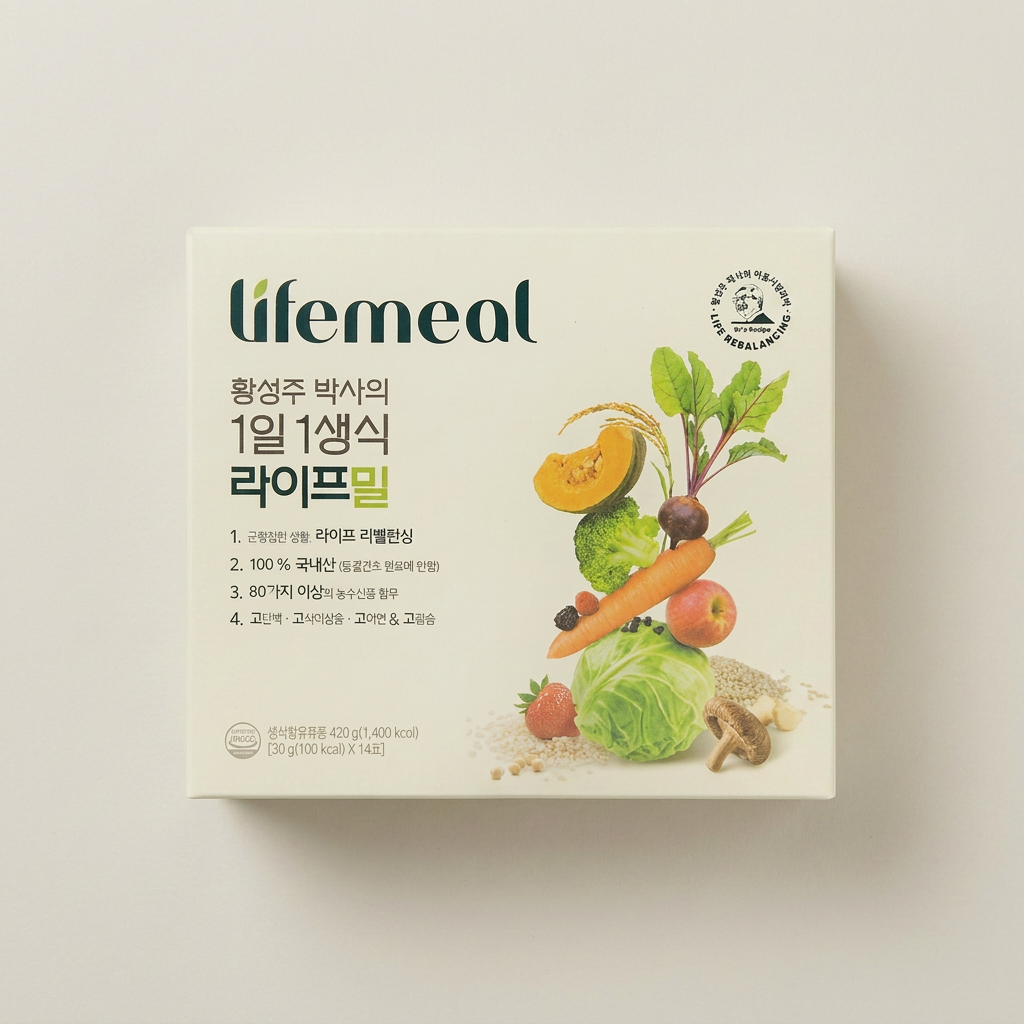 이롬 황성주 박사의 1일1생식 라이프밀, 30g, 14포, 1박스
