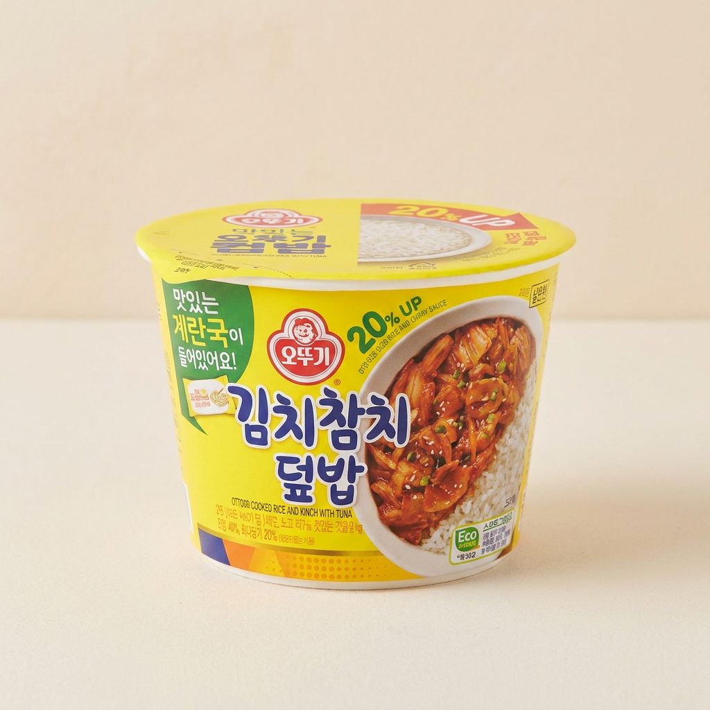 오뚜기, 김치참치덮밥, 315g, 3개 + 카레컵밥, 325g, 3개 + 참기름김치볶음밥, 264g, 3개
