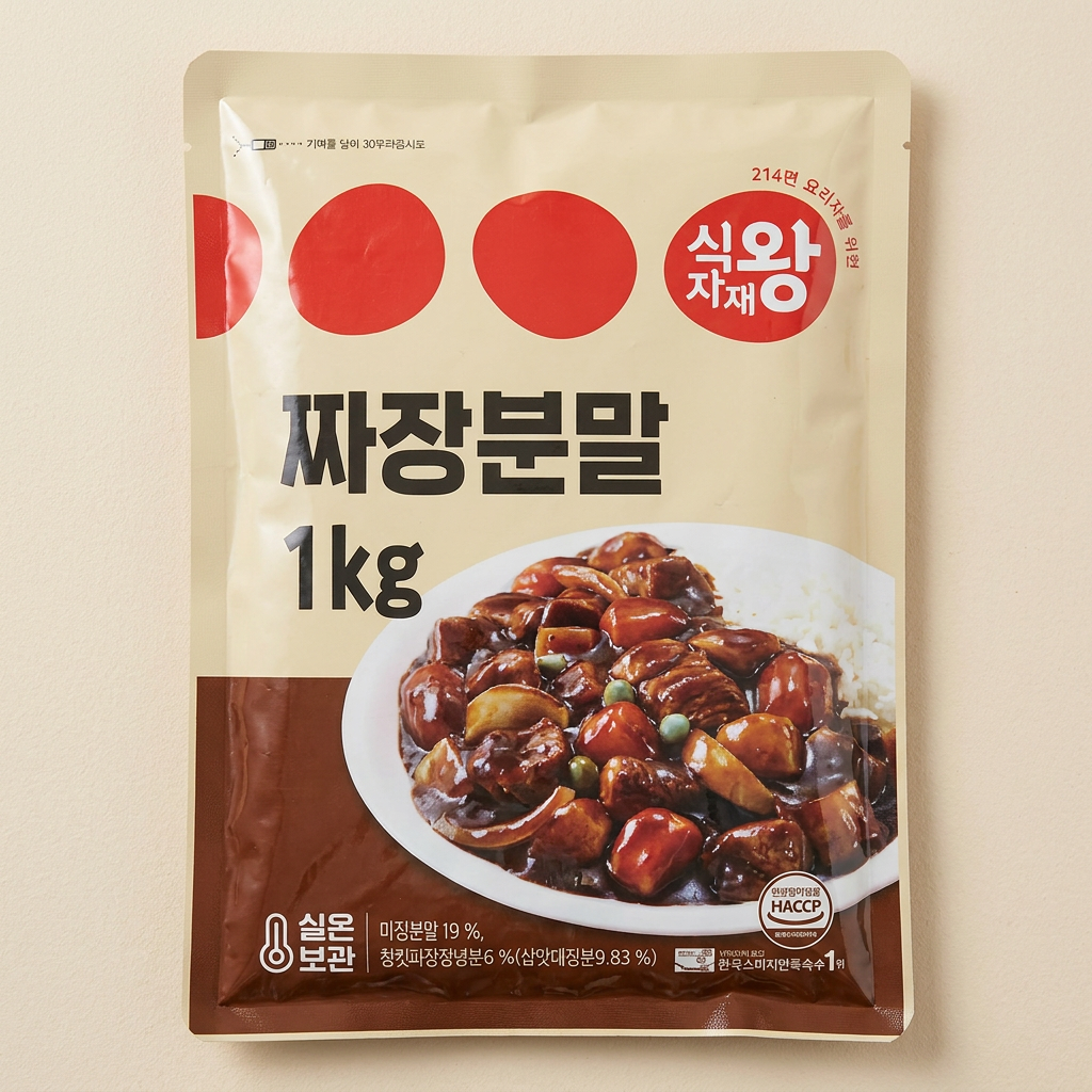 식자재왕 짜장분말, 1kg, 1개
