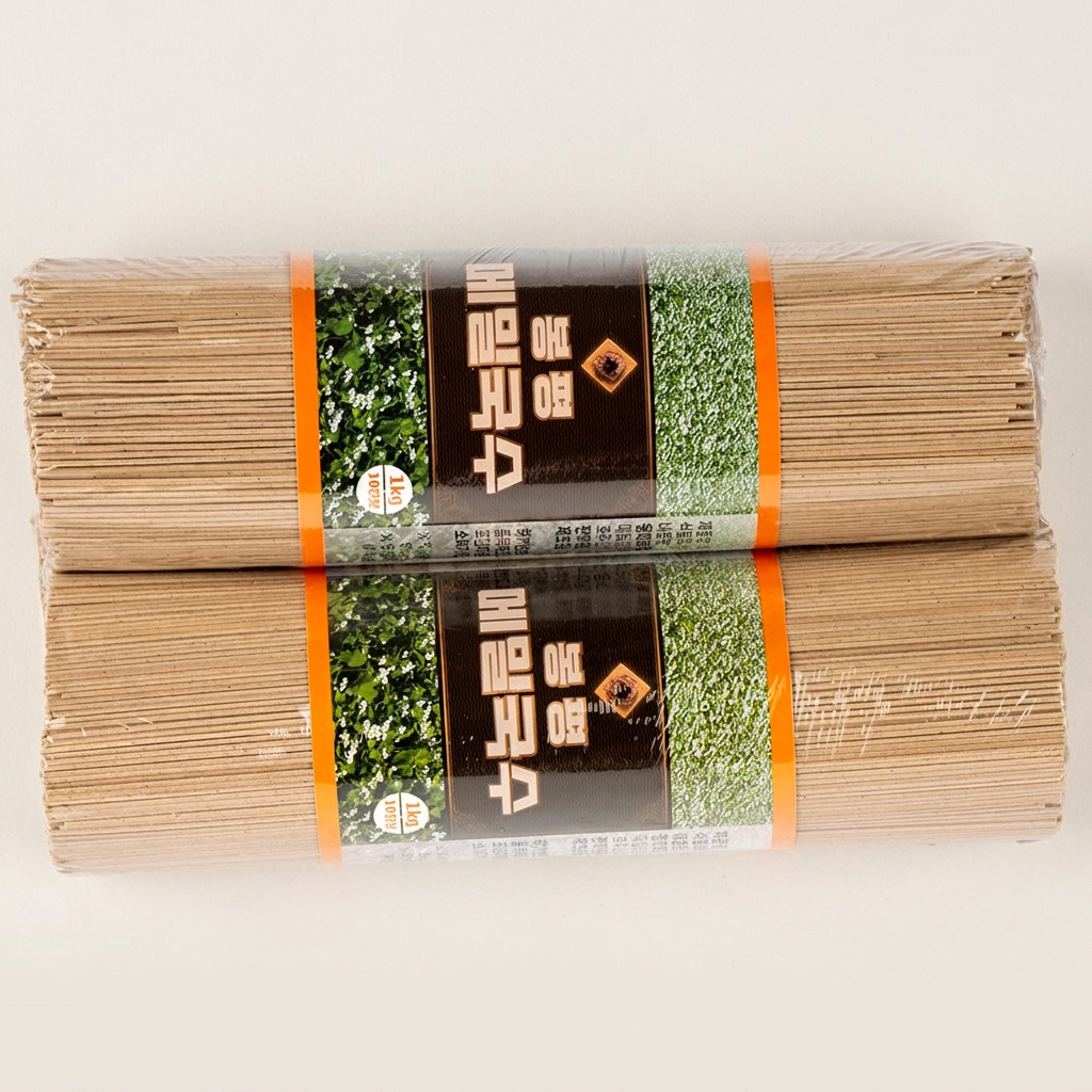 뻥튀기곡물나라 메밀국수, 1kg, 1개