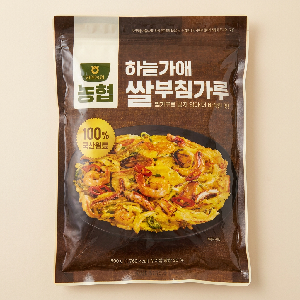 함양농협 하늘가애 쌀부침가루, 500g, 1개
