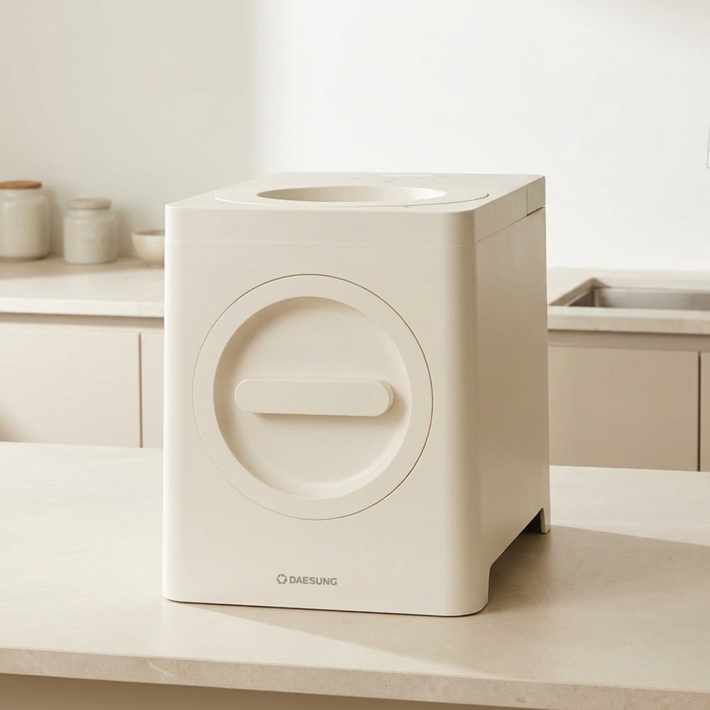 대성쎌틱 음식물처리기 이지클린 DSK-5250B, 베이지