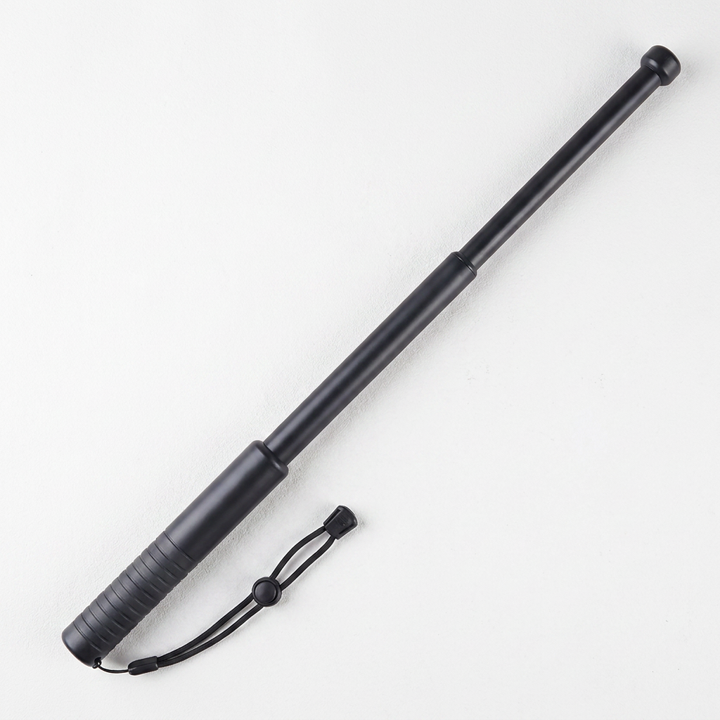 애니윙 2in1 안전망치 호신용 삼단봉, 블랙, 64cm, 1개