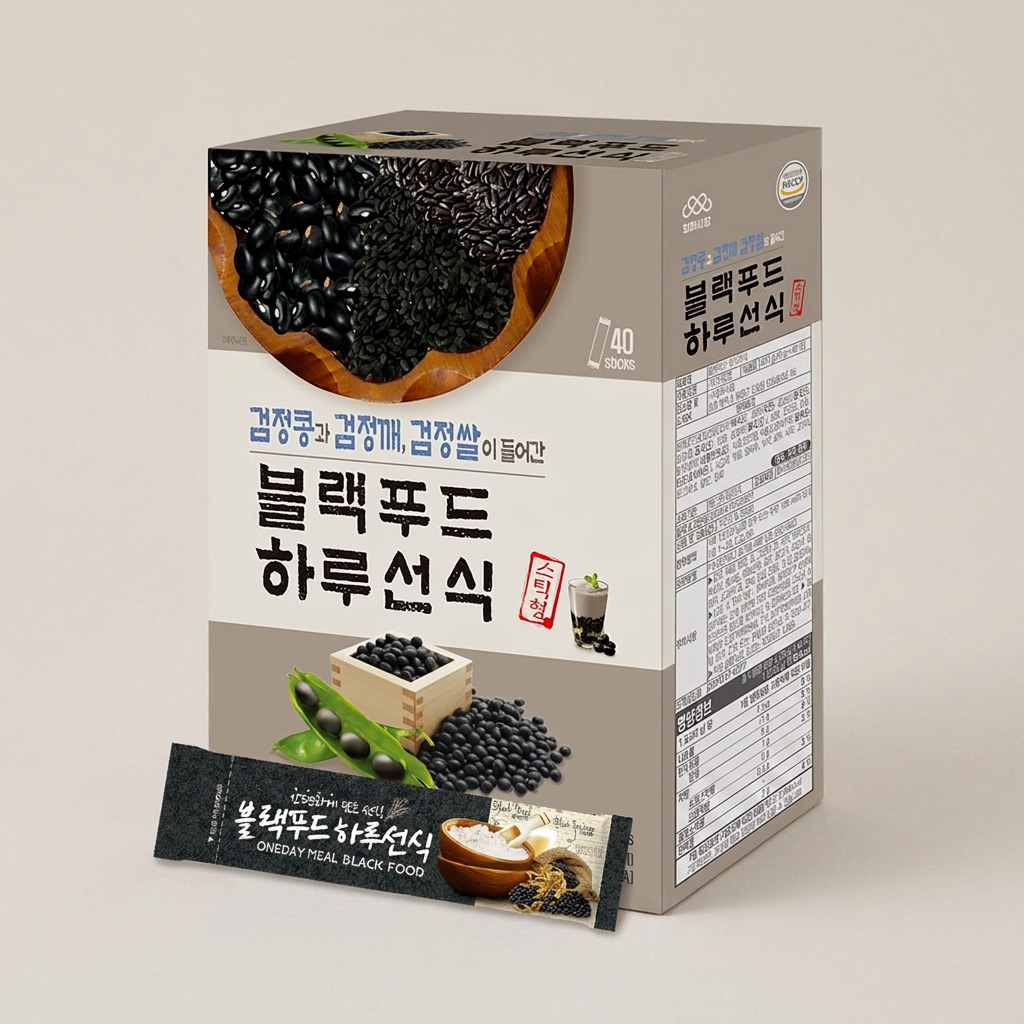 엄마사랑 블랙푸드 하루선식 스틱형, 20g, 40개, 1개
