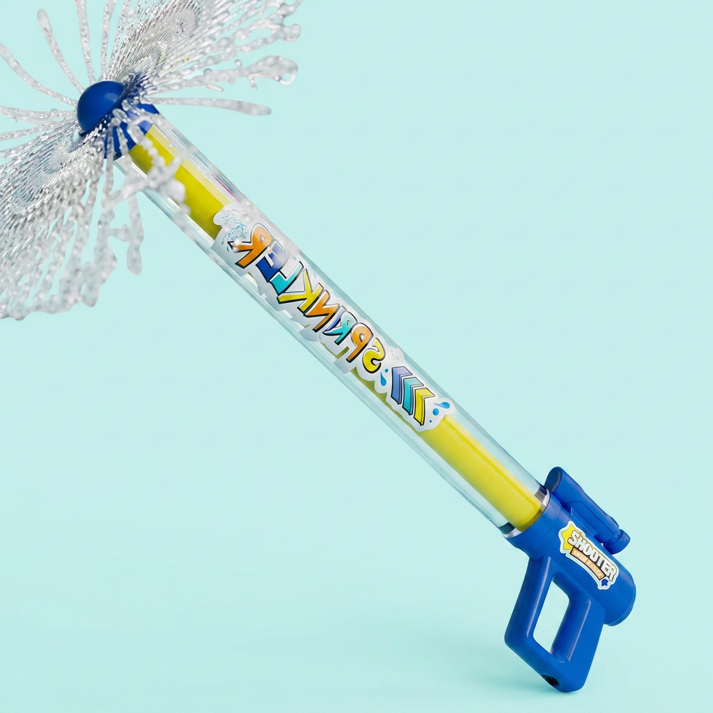 몽드네 분수물총 워터건 특대형, 딥블루, 60cm, 600ml, 1개