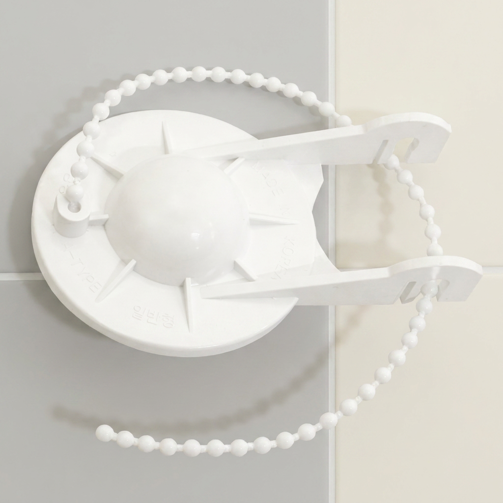 양변기 PVC 덮개, 일반형, 화이트, 1개