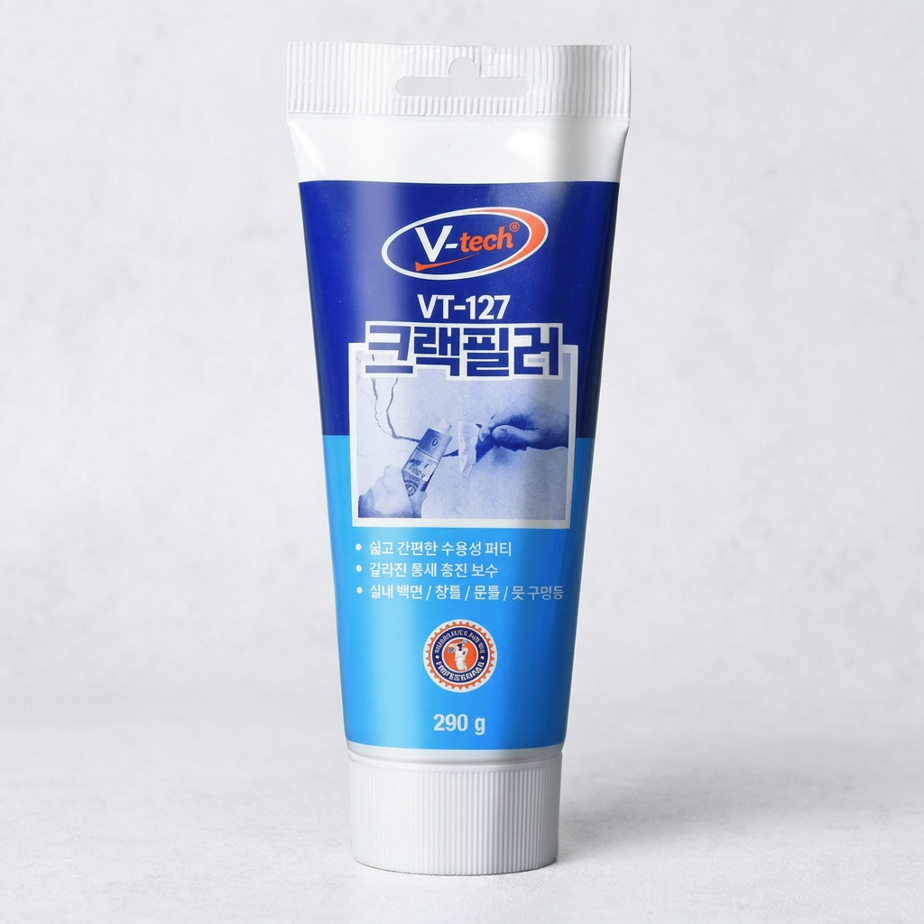 브이텍 크랙필러 틈새 메꾸미 금간 벽타일 보수제 VT-127, 백색, 290g, 1개 가격 추이 브이텍 크랙필러 틈새 메꾸미 금간 벽타일 보수제 VT-127, 백색, 290g, 1개 - 최저가 8,291원
