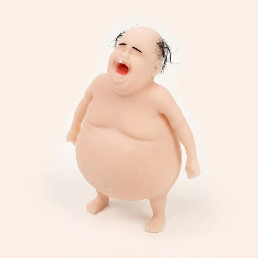 할배 말랑이 스트레스 스퀴시 볼, 1개