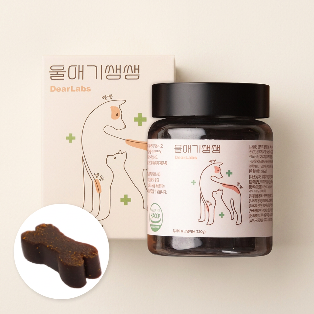디어랩스 울애기쌩쌩, 종합영양제, 120g, 120정, 2개