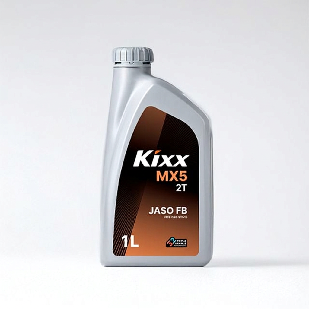 GS칼텍스 킥스 Kixx MX5 2T 2행정 엔진오일, 1L, 1개
